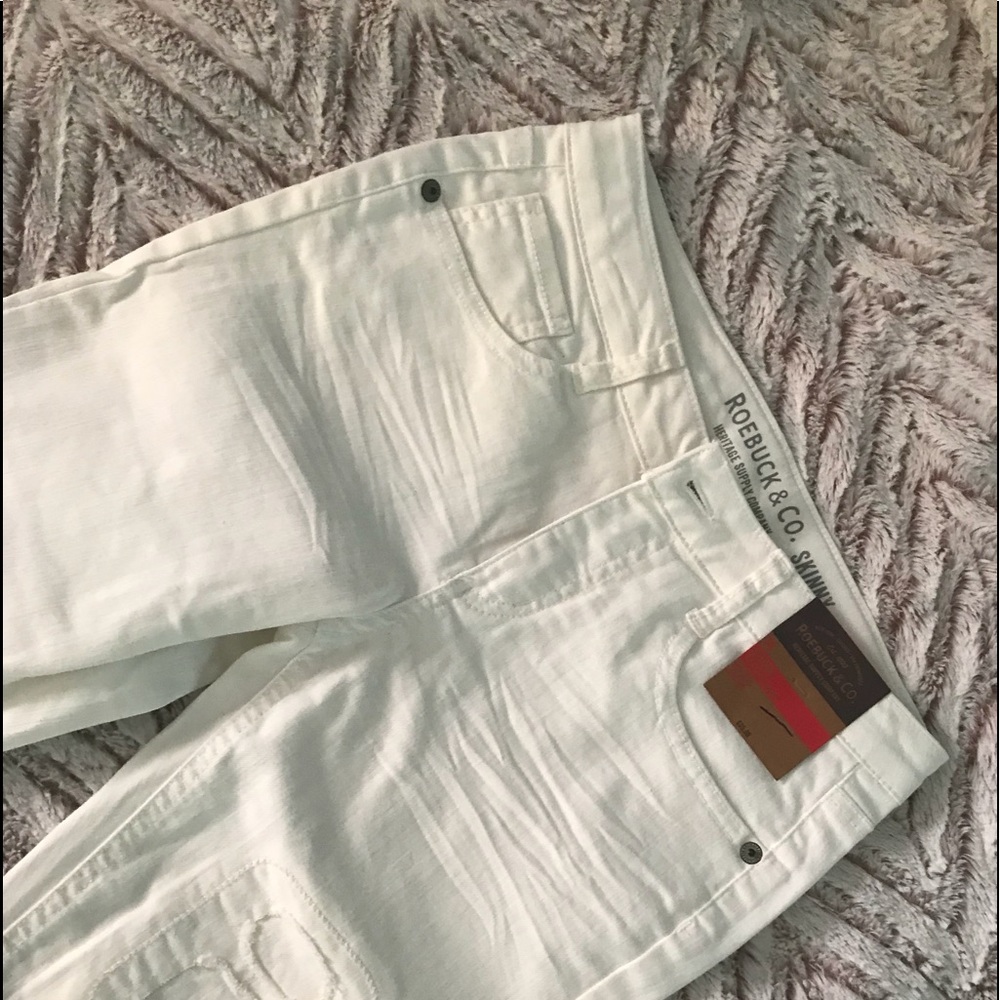 White jeans